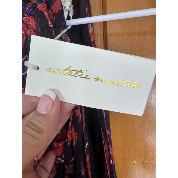 Natalie Martin Floral Naomi Mini Dress Indiana Mini NWT SZ S - Picture 8 of 11